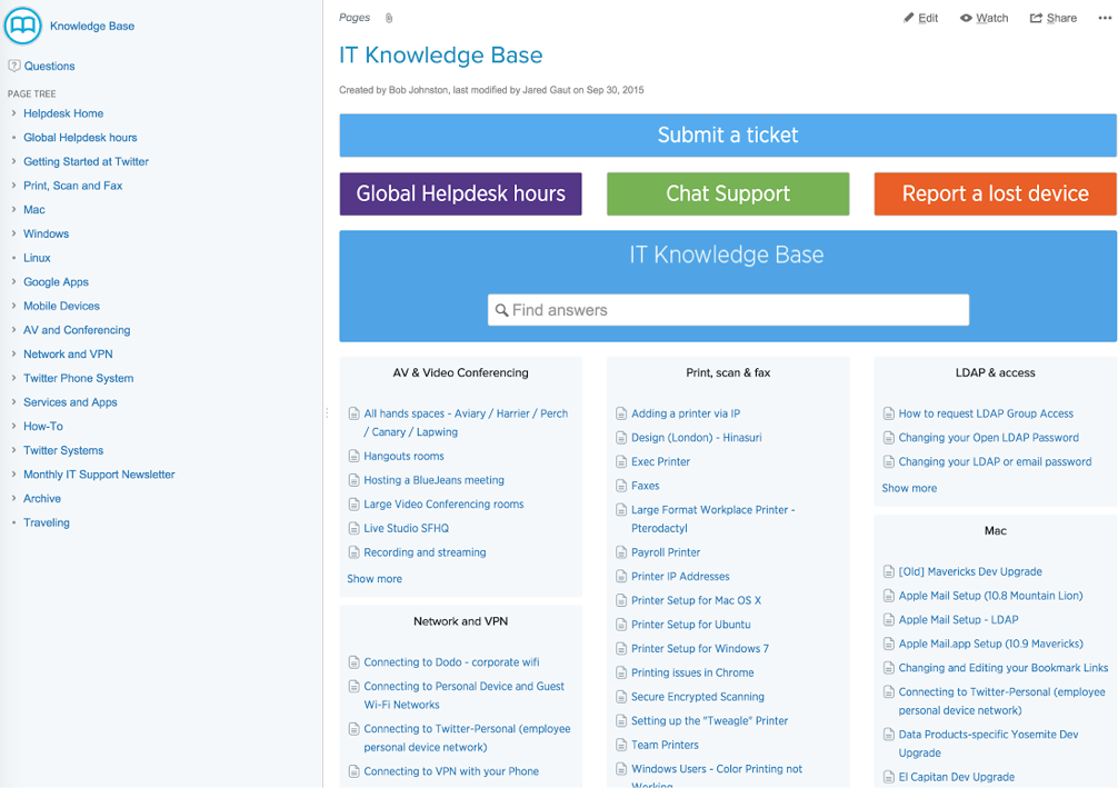knowledge bases in sharepoint 2013 for mac users